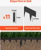 SucceBuy Rasenkante, 10er-Set, 1016x114 mm, Beeteinfassung Produktbild-Vorschau 3
