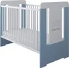 Babybett Gitterbett mit Matratze & Kleiner Prinz Gravur Produktbild-Vorschau 2