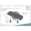 DIGITUS KVM Switch 4-Port, 4K60Hz, 4x DP in, 1x DP/HDMI out Produktbild-Vorschau 4