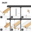 Dalsys Übergangsprofil 90cm für 8mm Belagsstärke, aus Produktbild-Vorschau 7