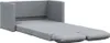 The Living Store Bodensofa mit Schlaffunktion Hellgrau Produktbild-Vorschau 3