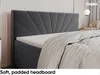 MEBLINI Boxspringbett mit Bettkasten - Gepolstert Produktbild-Vorschau 5