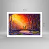Poster - Poster ohne Rahmen - Wald Baum Natur - 70x50 cm - Produktbild-Vorschau 4