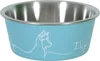 Gamelle en acier inoxydable LOVE DOG 1,7l bleu Zolux Voir les images du produit 1