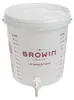 Browin Gärbehälter Von 15 L Mit Aufdruck, Hahn Und Deckel Produktbild-Vorschau 1