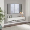Televízna skrinka „Halmstad“ s 2 výklopnými dvierkami a 2 Náhľad obrázku produktu 1