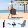COSTWAY 2er Set Sonnenliege klappbar, Liegestuhl mit Produktbild-Vorschau 6