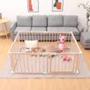 Laufstall Baby aus massivem Kiefernholz - Sichere  Produktbild-Vorschau 2