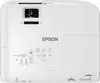 Top-down view of a white Epson projector. Voir les images du produit