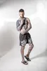 Gothicana by EMP Herren schwarze Badeshorts mit Gummizug Produktbild-Vorschau 8