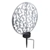 LED Solar-Steckleuchte, Lichteffekt, antik silber, H 41 cm Produktbild-Vorschau 2