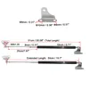 2Pcs 20 pouces 150N/15KG Noir Universel Hydraulique Support Voir les images du produit 1