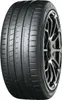 A studio shot of a single car tire. Produktbild-Vorschau