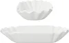 2x Frietjes XL Pommesschale oval weiß Currywurst-Schale Produktbild-Vorschau 4