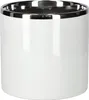 KOTARBAU® Keramik-Blumentopf Zylinder Weiß Silber Produktbild-Vorschau 6
