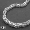 Kette ca.5mm Königskette vierkant glänzend Silber 925 60cm Produktbild-Vorschau 3