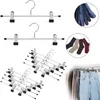 Hosenbügel aus Metall, 12er Set, Rockbügel, Kleiderbügel Produktbild-Vorschau 1