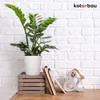 KOTARBAU® Vaso per fiori in Vetroceramica bianca smaltata ⌀ Anteprima dell’immagine prodotto 2