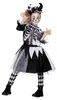 Kleid Halloween Clown schwarz, Groesse:140 Produktbild-Vorschau 1