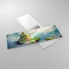 Bilder auf glas - Abstraktion Natur - 90x30cm - Glasbilder Produktbild-Vorschau 2