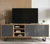 Szafka RTV NILA 1 150 dąb wotan/grafit mat Podgląd zdjęcia produktu 1