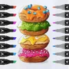 Alkoholmarker-Set - Marker-Stifte - 80-teilig - Doppelte Produktbild-Vorschau 10