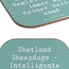 Mr. & Mrs. Panda Untersetzer für Gläser Spruch Shetland Produktbild-Vorschau 5