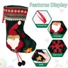 Nikolausstrumpf, 3 Stück Weihnachtsstrumpf, Nikolausstiefel Produktbild-Vorschau 4