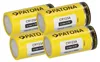 4x PATONA Li-Ion 3,7V Akku CR123A 16340 Zelle 700mAh 2,59Wh Produktbild-Vorschau 1