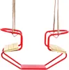 Duo Swing 92 x 44 x 53 cm Bois d'acier rouge naturel Voir les images du produit 2