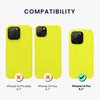 kwmobile Hülle für das iPhone 14 Pro Hülle - weiche und Produktbild-Vorschau 2
