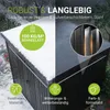 Juskys Metall Gerätehaus Luzern 5,2 m² - wetterfest & Produktbild-Vorschau 7
