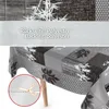 Tischdecke Wachstuch Premium Ornamente Grau Robust Produktbild-Vorschau 3