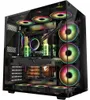 Inter-Tech C-701 Panorama, Tower-Gehäuse, (Tempered Glass) Produktbild-Vorschau 4