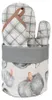 Cesta para pan Clayre & Eef, diámetro 15x16 cm, color gris, Vista previa de la imagen del producto 3