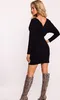 Made of Emotion Minikleid für Frauen Gom M819 schwarz Produktbild-Vorschau 6