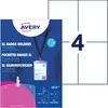 Avery Zweckform Porte-cartes 4834 148x105mm 10pc Voir les images du produit 1