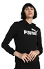 PUMA Damen Ess Logo Hoodie Tr Sweatshirt, Black, S Produktbild-Vorschau 3