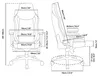 Arozzi Vernazza XL Supersoft™ Chaise Gaming - Noir pur Voir les images du produit 5