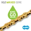 Cadena Kmc X12 Waxed Ti-n, color dorado, 126 eslabones / Vista previa de la imagen del producto 5