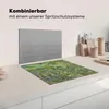 KitchenYeah© Herdabdeckplatte Grasige Wiese mit Blumen und Produktbild-Vorschau 3