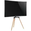 TV-Ständer für bis 65 Zoll, 35 kg, schwarz, Produktbild-Vorschau 2