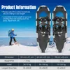 COSTWAY Set di racchette da neve 4 in 1, numero di scarpe Anteprima dell’immagine prodotto 3
