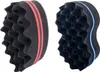 1 Stück Haarbürste Schwamm Curl Sponge Doppelseitiges Magic Produktbild-Vorschau 4