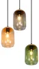 Lampa wisząca CORK czarna-dymiona-bursztynowy-zielona Podgląd zdjęcia produktu 3