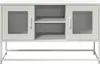 TV-Schrank Weiß 100,5x39x60,5 cm Stahl, TV-Schränke Produktbild-Vorschau 5