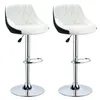 WYCTIN Tabouret de bar avec dossier 2*chaise de bar Voir les images du produit 1