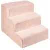 Mg Design Hundetreppe 3 Stufen in Rosa - Stabiler Produktbild-Vorschau 1