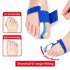 COOL-I® Hallux Valgus Nachtbandage – 1 Paar Zehenschiene Produktbild-Vorschau 3