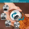 500ml Salzstreuer Gross mit Deckel, Borosilikatglas Produktbild-Vorschau 4